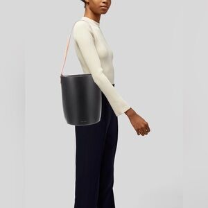 DANSE LENTE MINI LORNA ITALIAN CALF LEATHER BUCKET BAG PURSE